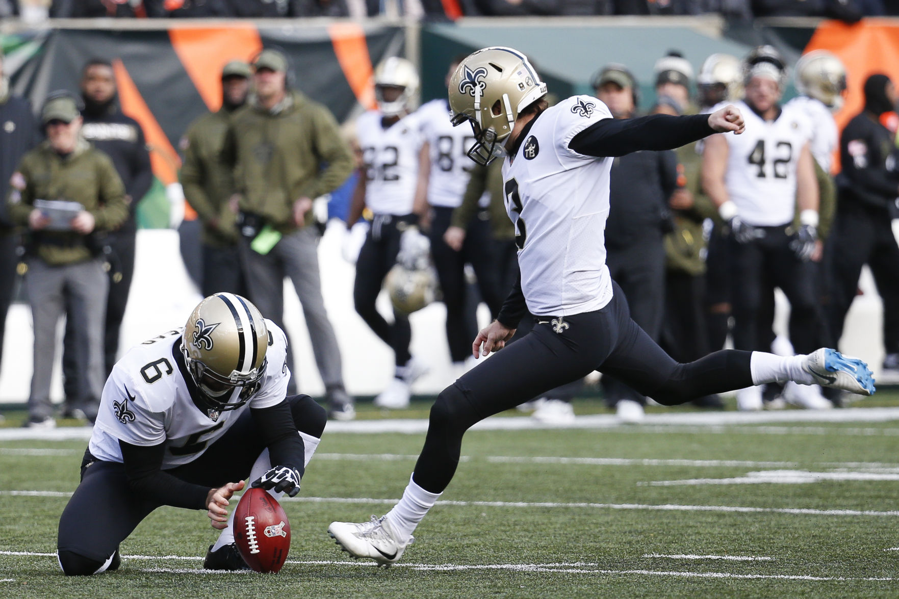 Saints Bengals Football